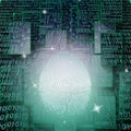 Machine fingerprint on binary code