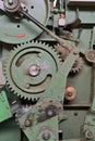 machine gears industry objects detail