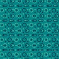 Machine gone mad pattern seamless design Royalty Free Stock Photo