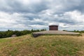 Machine gun turret at Fort Douaumont near Verdun at WW1 battlefield