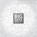 . Machine learning algorithm visualization. Royalty Free Stock Photo