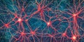 Machine learning , artificial intelligence, ai, deep learning blockchain neural network concept, Generative AI Royalty Free Stock Photo