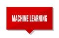 Machine learning price tag Royalty Free Stock Photo