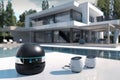 Machine learning in smart home cameras networks sensors to safeguard seniors with protective AI security updates.