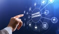 Machine Learning Technology Concept with Neural Networks and Artificial Intelligence Algorithm Data Analysis Royalty Free Stock Photo