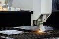 Machine for plasma cutting of metal. Precision metal cutting