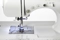 Machine sewing