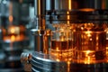 a machine that is sitting on a table, Explore the physics of superconductivity Royalty Free Stock Photo