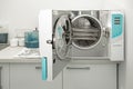 Machine for sterilizing medical equipment Royalty Free Stock Photo