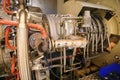 Machine turbine in oil and gas plant for drive compressor unit for operation.
