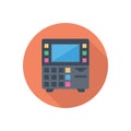 Machine vector flat colour icon Royalty Free Stock Photo