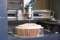 Machine working cnc, mechanical wood cutter