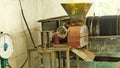 Machinery for roasting coffee