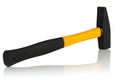 Machinist hammer handle made of fiberglass