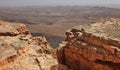 Machtesh Ramon - erosion crater in the Negev desert, the most picturesque natural landmark of Israel