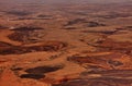 Machtesh Ramon - erosion crater in the Negev desert, the most picturesque natural landmark of Israel Royalty Free Stock Photo