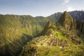 Machu Picchu, the ancient Inca city, Peru Royalty Free Stock Photo