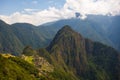 Machu Picchu archeological site Royalty Free Stock Photo