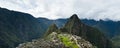 Machu Picchu beautiful panorama overview Royalty Free Stock Photo