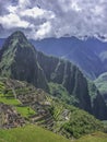 Machu Picchu City Aerial View Royalty Free Stock Photo