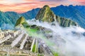 Machu Picchu, Cusco in Peru Royalty Free Stock Photo