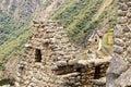 Machu Picchu, Cusco, Peru, South America. Royalty Free Stock Photo