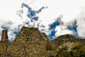 MACHU PICCHU, CUSCO REGION, PERU- JUNE 4, 2013: Details of the residential area of the 15th-century Inca citadel Machu Picchu Royalty Free Stock Photo