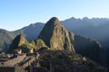 Sunrise at Machu Picchu, Cuzco, Peru Royalty Free Stock Photo