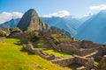 Machu Picchu and Huayna Picchu Royalty Free Stock Photo