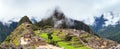 Machu Picchu inca ruins town near Cuzco or Cusco Peru