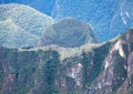 Machu Picchu inca town seen from Salkantay trek