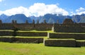 Machu Picchu, Incan Citadel in Peru Royalty Free Stock Photo