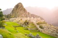 Machu Picchu, Lost City of Incas. Peru. Royalty Free Stock Photo