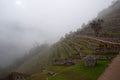 Machu Picchu. Lost city of Inkas in Peru mountains. Royalty Free Stock Photo