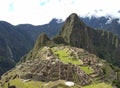 Machu Picchu, the lost city of Peru Royalty Free Stock Photo