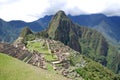 Machu Picchu or Machu Pikchu Quechua Royalty Free Stock Photo