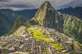 Machu Picchu panorama Royalty Free Stock Photo