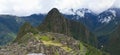 Machu Picchu Panorama Royalty Free Stock Photo