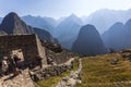 MACHU PICCHU, PERU, at dawn. Royalty Free Stock Photo