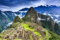 Machu Picchu, Peru. Royalty Free Stock Photo