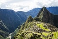 Machu Picchu, Peru with view of Urubamba river