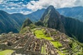 Machu Picchu ruins Royalty Free Stock Photo