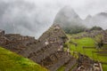 Machu Picchu ruins. Peru. South America. No people.