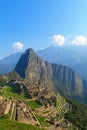 Machu Picchu ruins Royalty Free Stock Photo