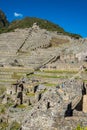 Machu Picchu ruins peruvian Andes Cuzco Peru