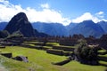 Machu Picchu, Incan Citadel in Peru Royalty Free Stock Photo