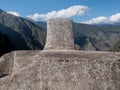 The Machu Picchu, solar clock, Intihuatana