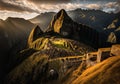 Machu Picchu 15th-century Inca citadel located in Peru