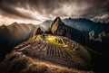 Machu Picchu 15th-century Inca citadel located in Peru