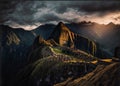 Machu Picchu 15th-century Inca citadel located in Peru